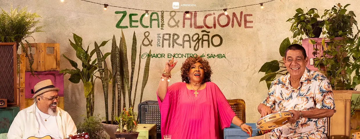 Zeca Pagodinho, Alcione e J. Aragão